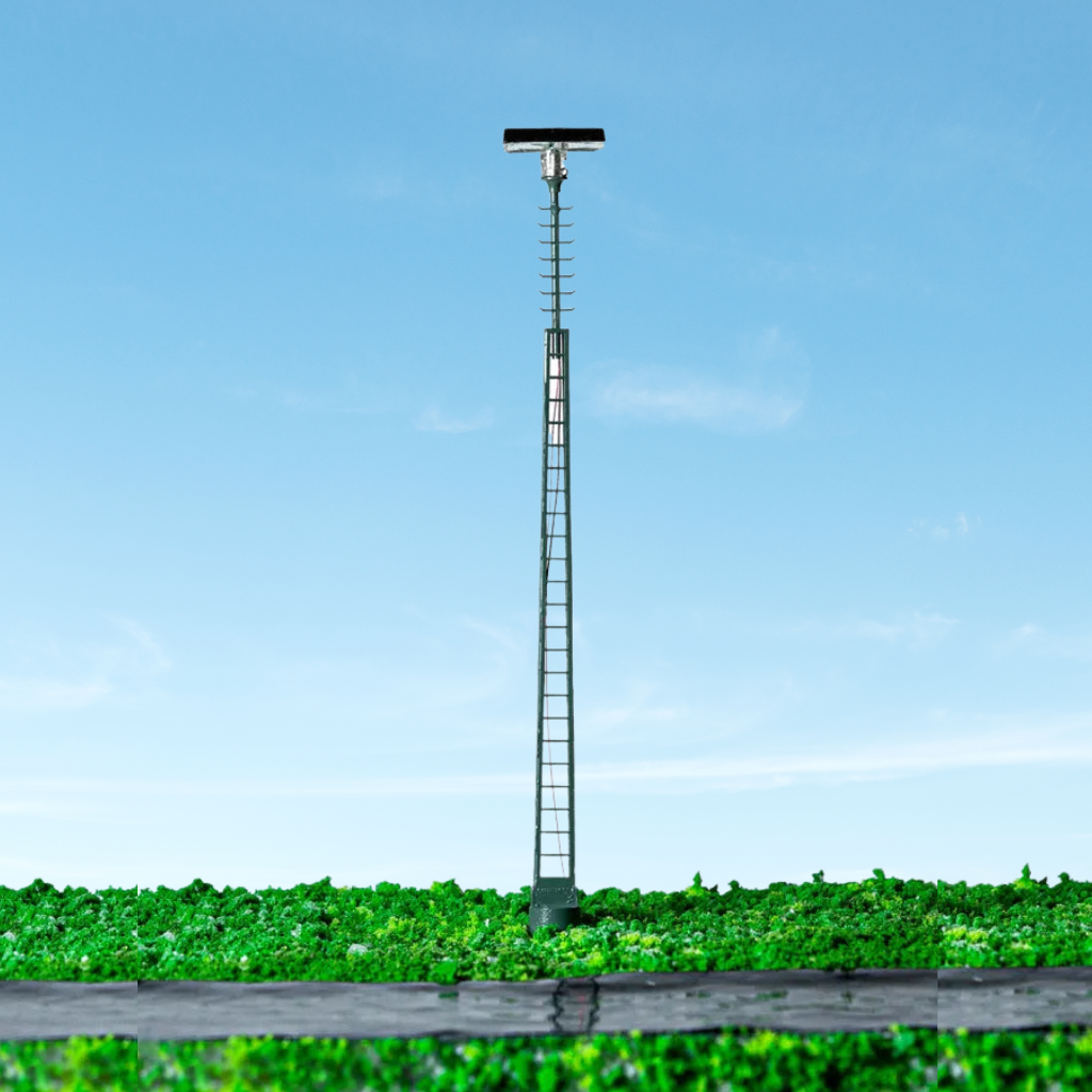 HO Scale Platform or Rail Yard Light (1pc)