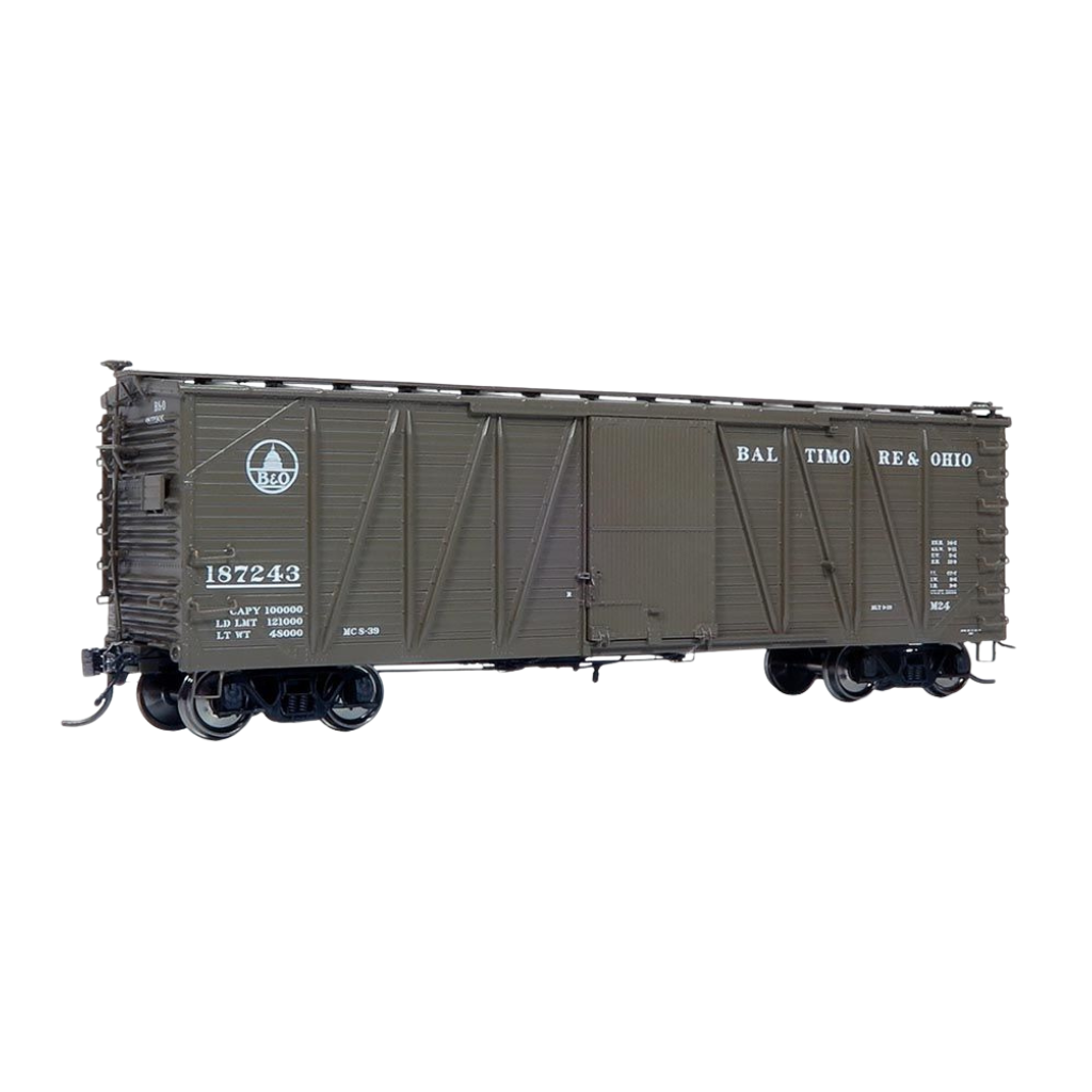 HO USRA Single-Sheathed Boxcar: B&O - 6-Pack