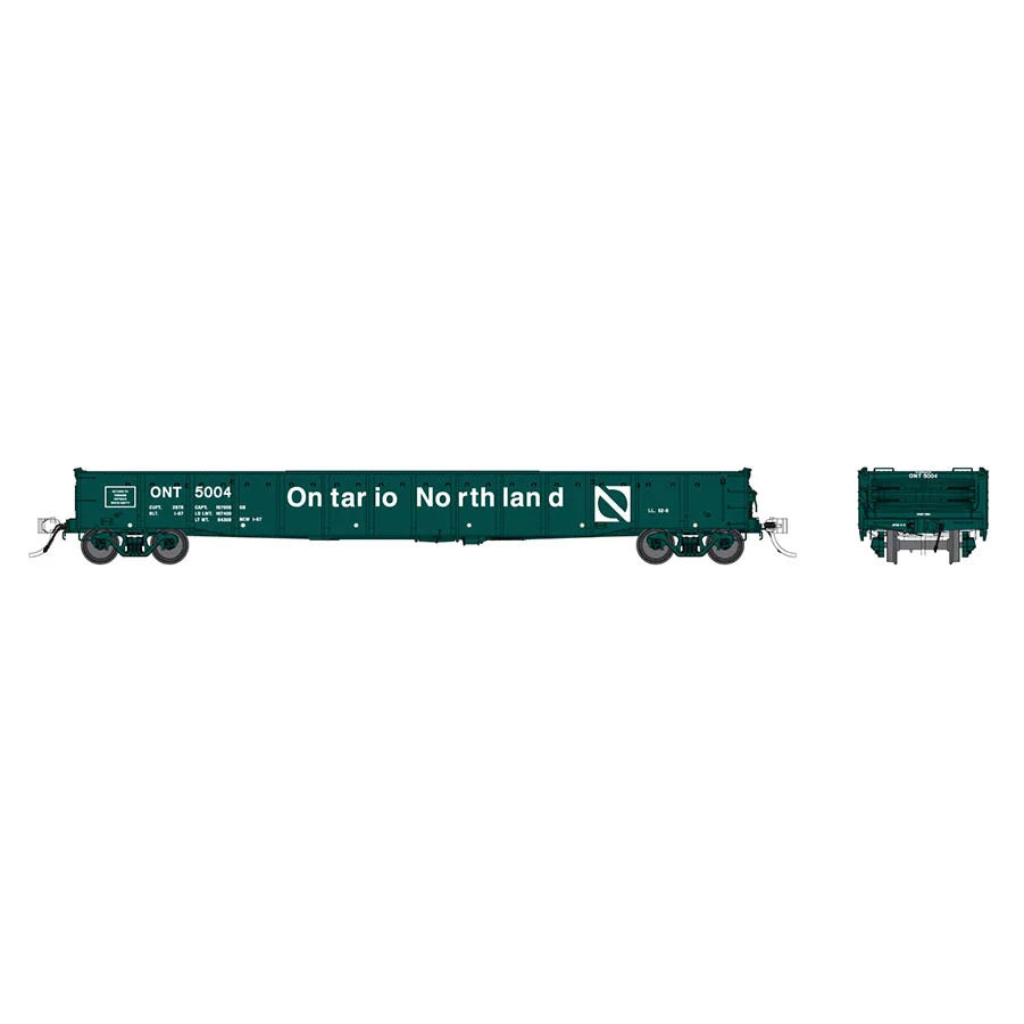 Rapido Trains 50053-6 52′ 6″ Mill Gondola, ONR