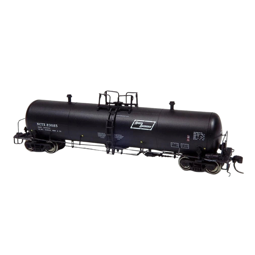 N Procor 20K gal Tank Car: UTLX As Delivered Split P Logo - 6-Pack #1