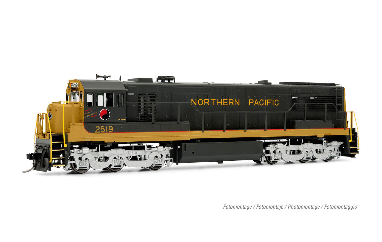 Rivarossi HR2885S HO Scale Northern Pacific GE U25c Phase IIIb 2519 (DCC/Sound)