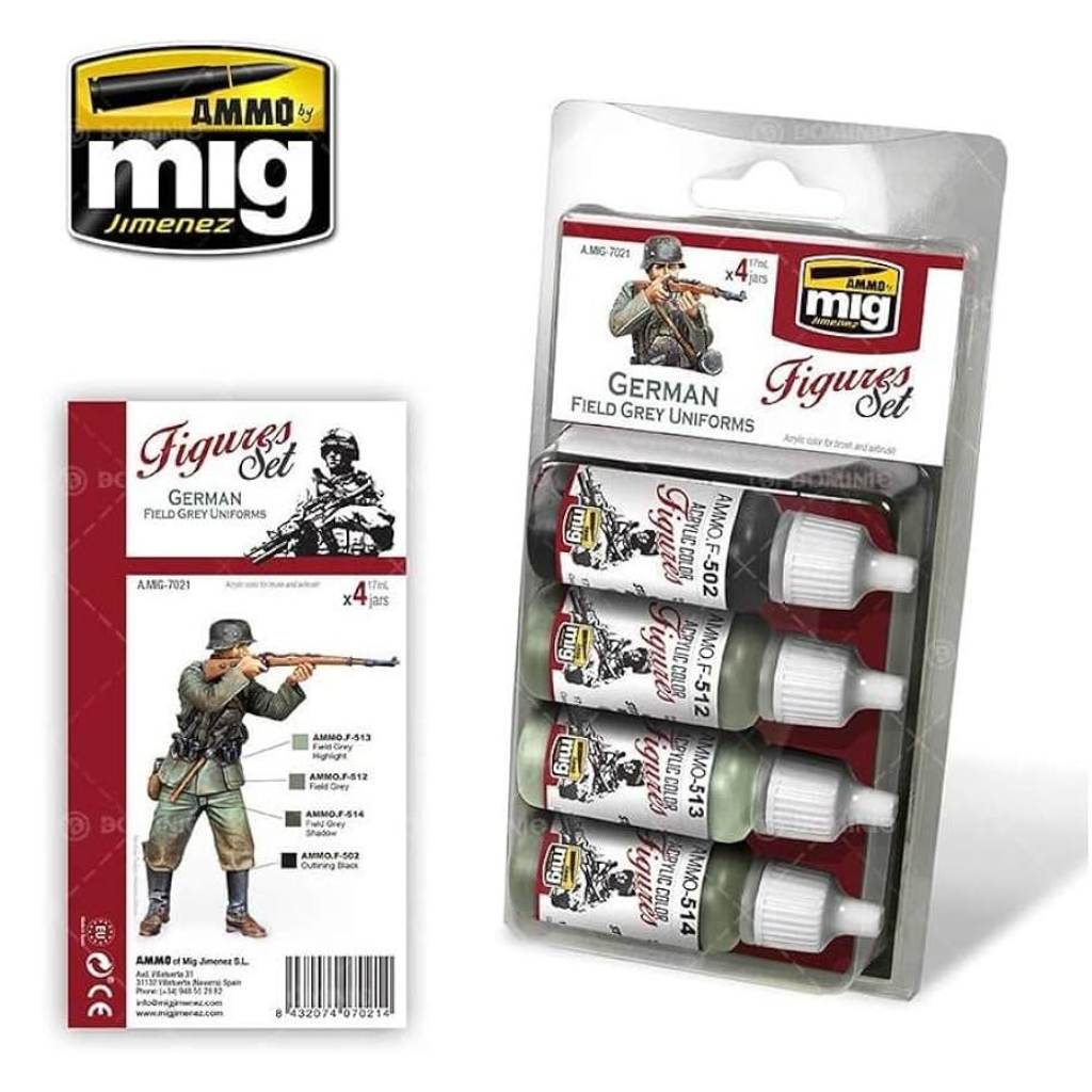 AMMO by MIG – 7021 German Field Grey Uniforms