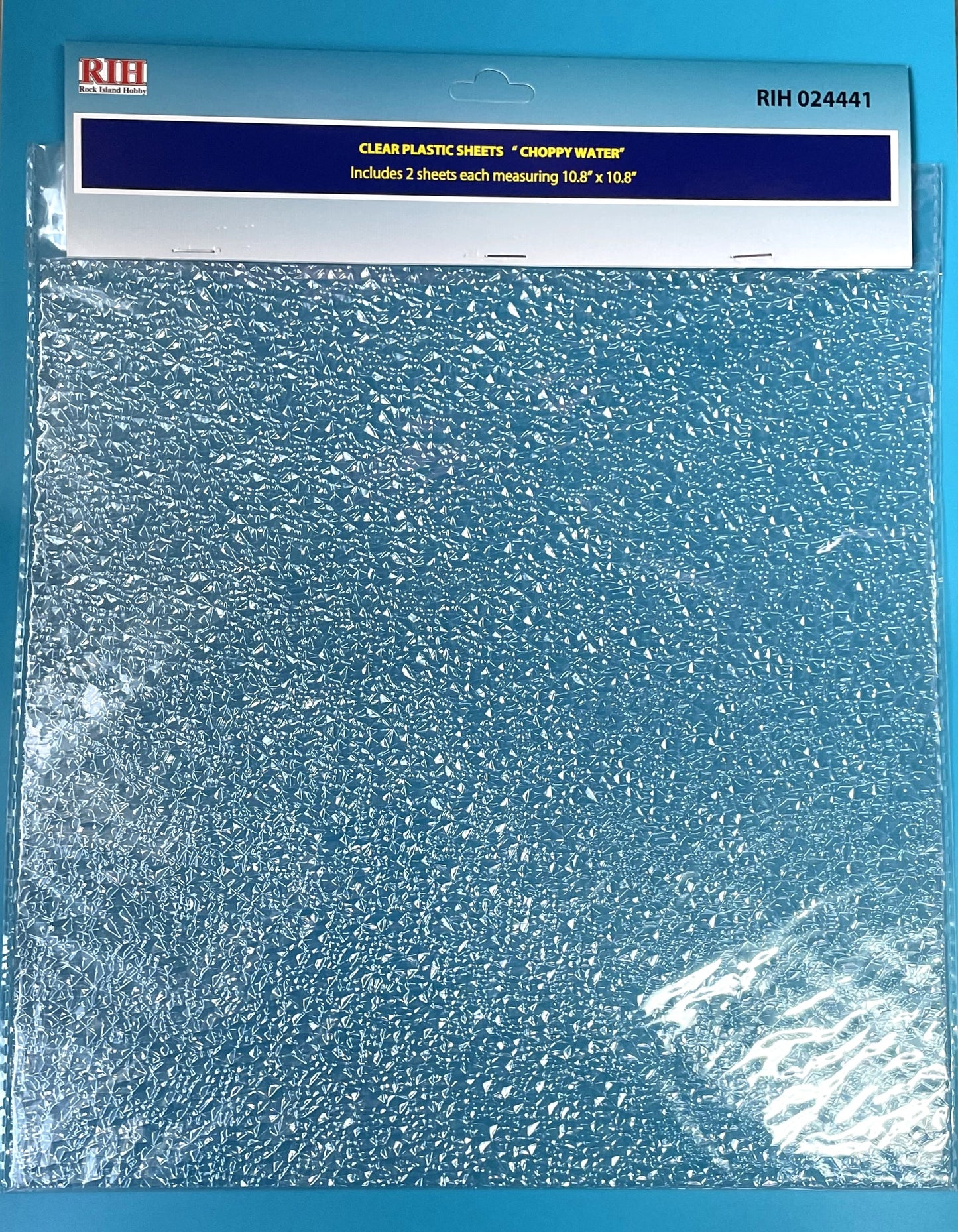 Clear Plastic Sheets “Choppy Water”