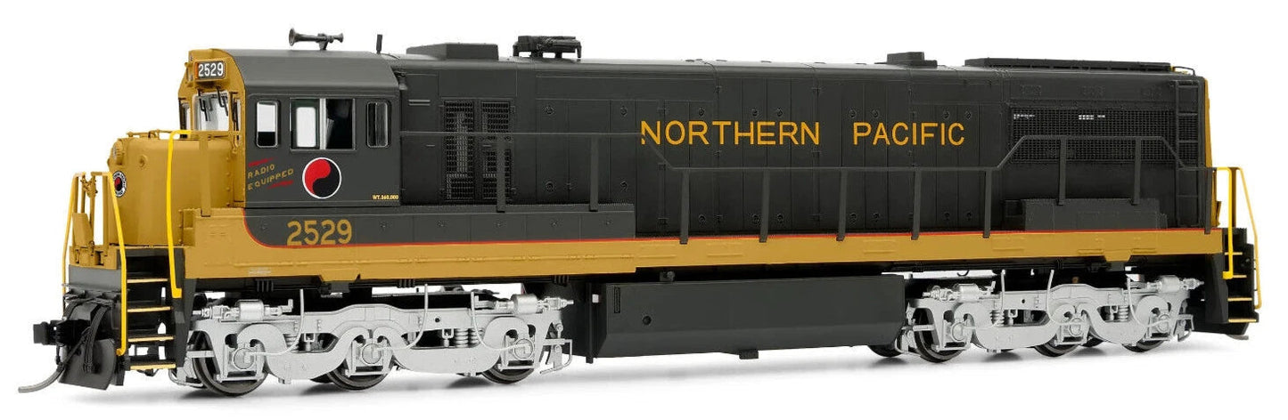Rivarossi HR2886S HO Scale Northern Pacific GE U25c Phase IIIb 2529 (DCC/Sound)