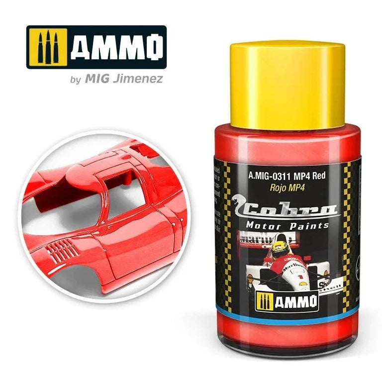 AMMO By Mig 0311 Cobra Motor Color - MP4 Red