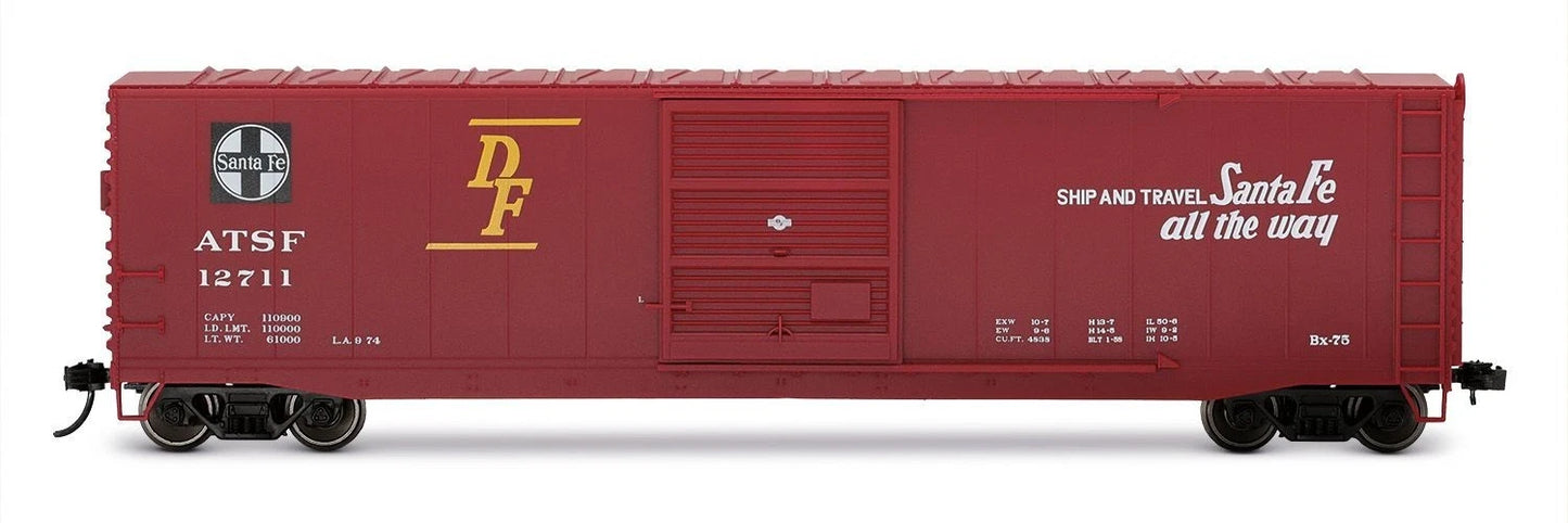 Share ATSF, sliding door boxcar "San Francisco Chief" without roof walkway, #12711
