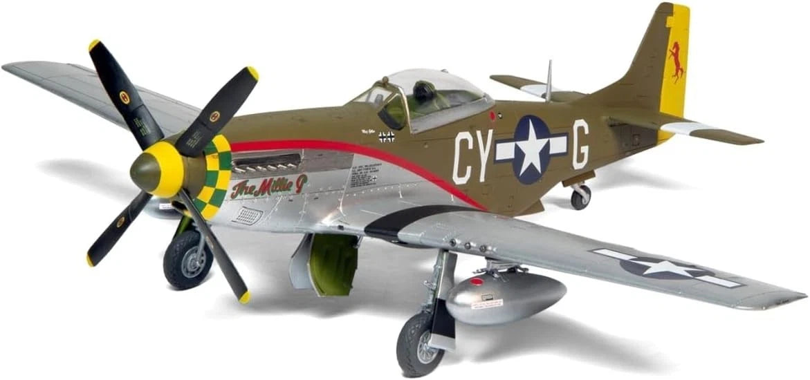 Airfix North American P-51D Mustang 1:48 Scale Plastic Model Plane Kit A05131A