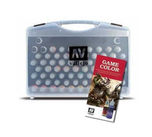 Vallejo Acrylic Paints 72172 Game Color Case Paint Set (72-Pack)