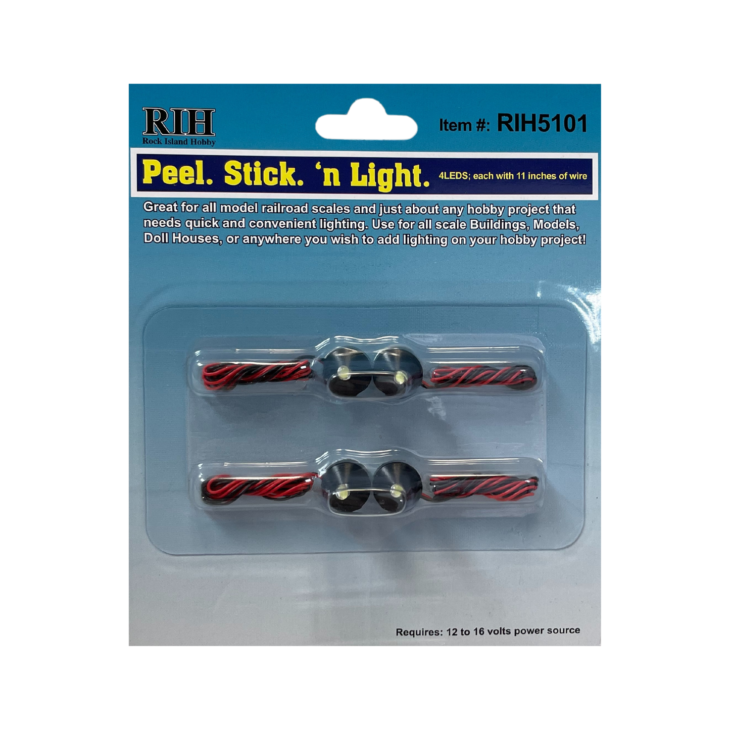 Peel Stick 'n Light 4 pcs LED