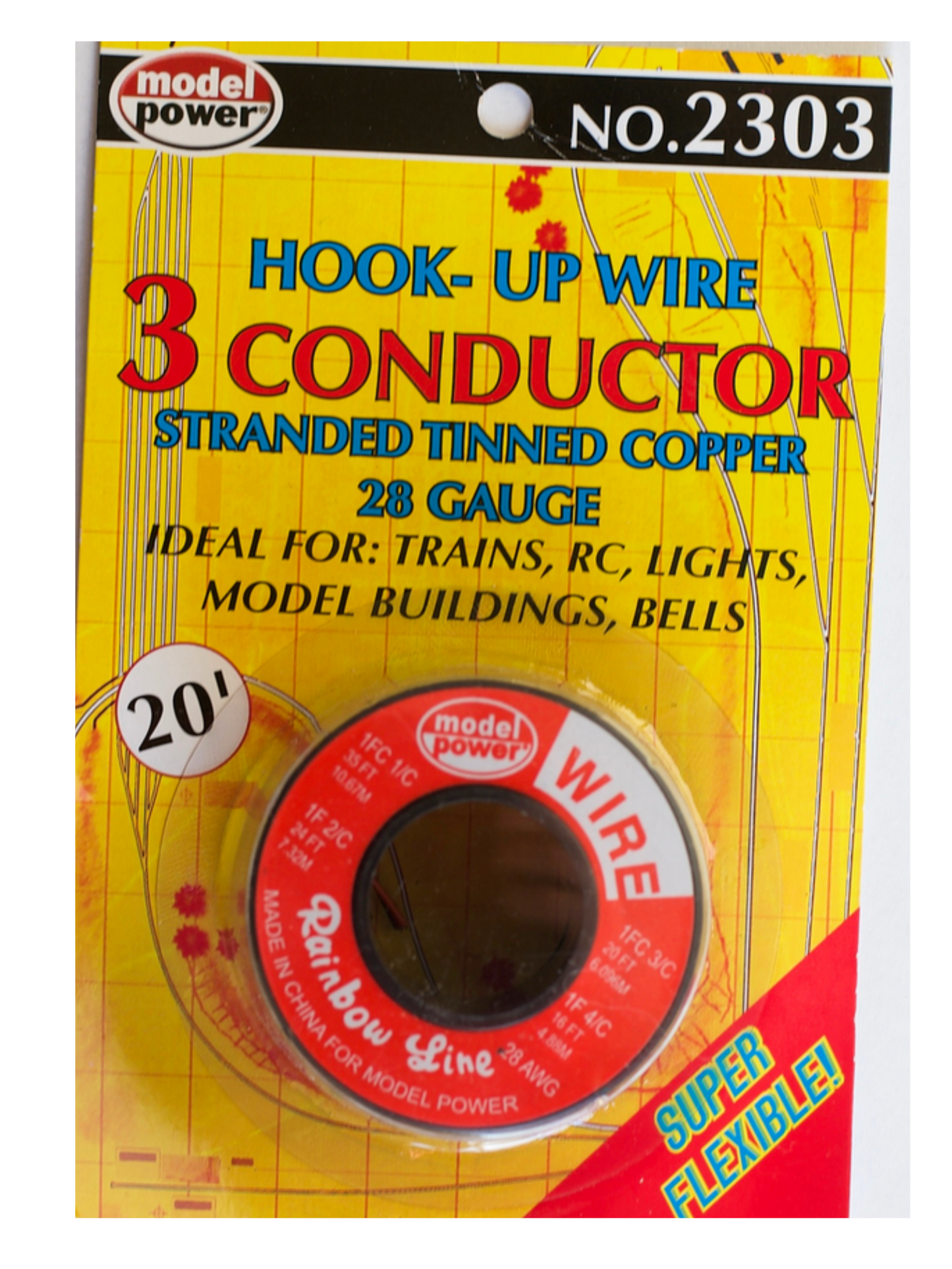 HO 3 Conductor Wire