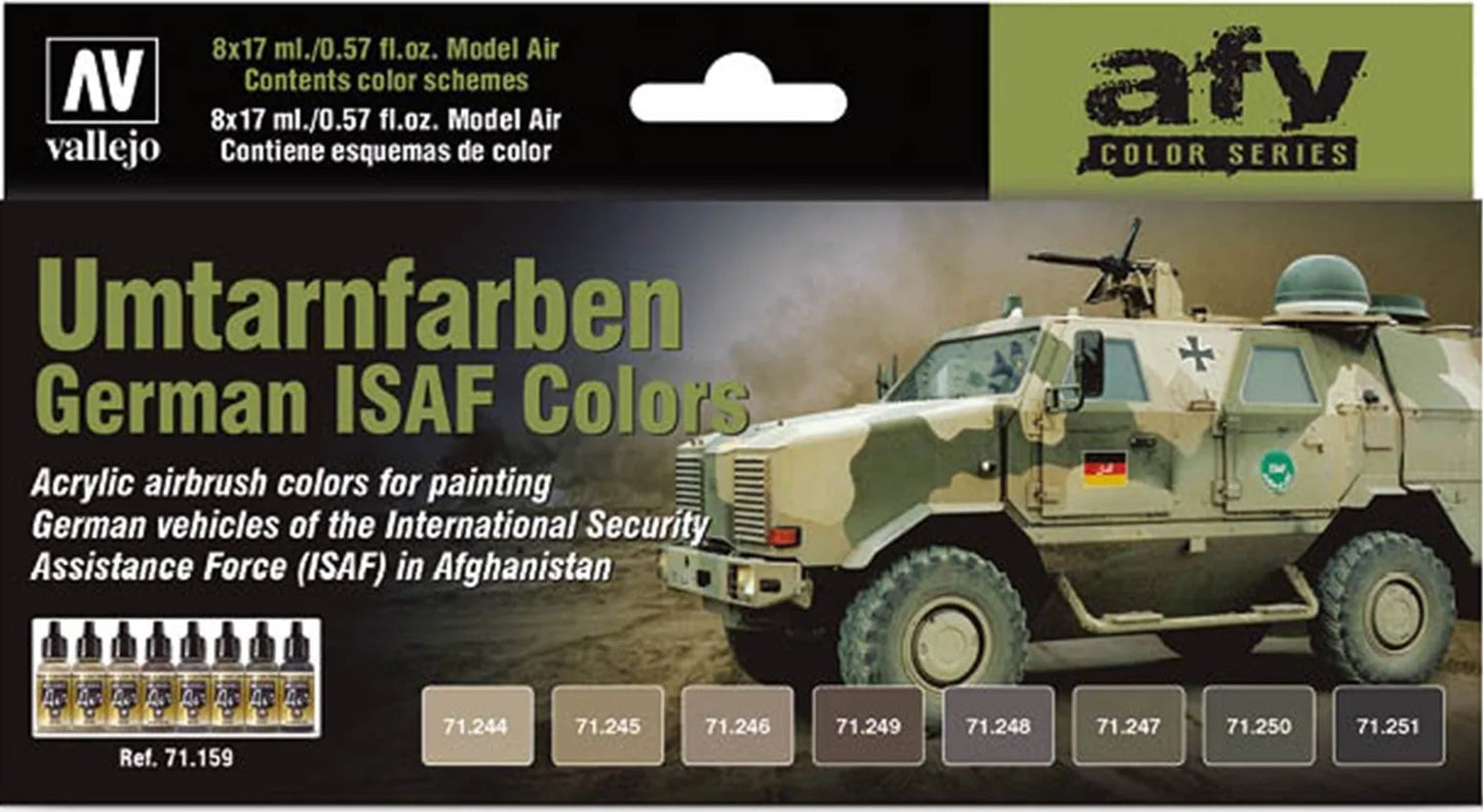Umtarnfarben German ISAF Colors Set - Vallejo 71.159