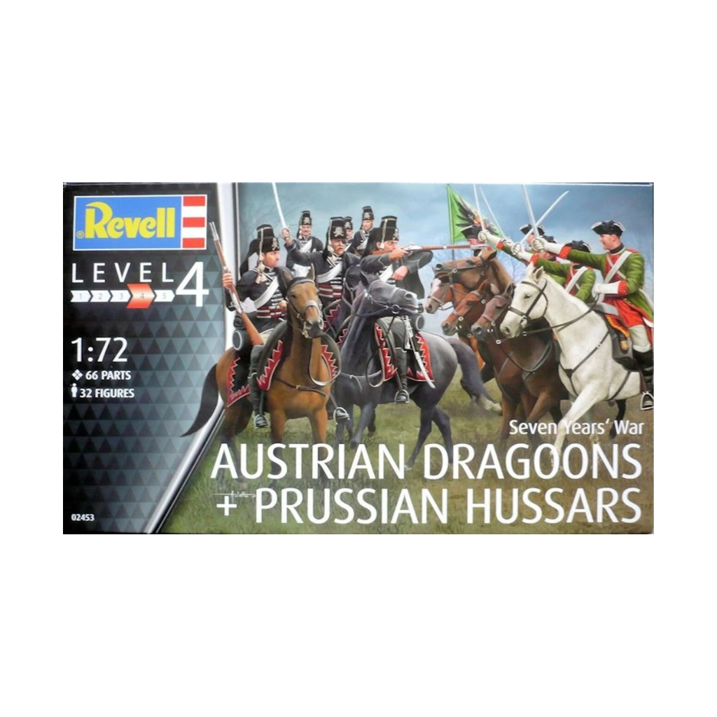 Revell 1/72 Austrian Dragoons & Prussian Hussars Seven Year War Plastic ModelKit