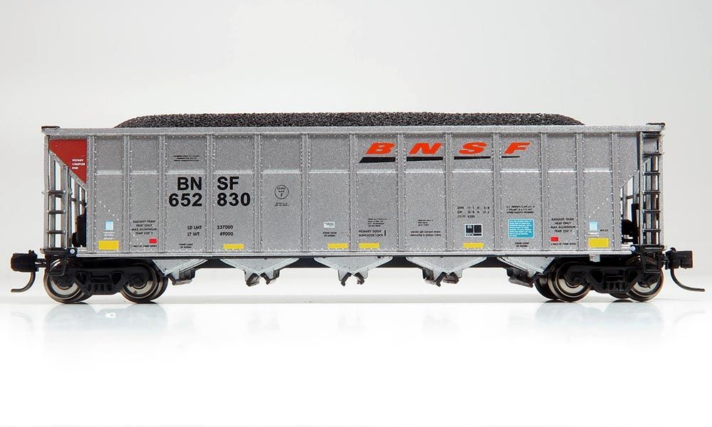 Rapido N Scale MBKX AutoFlood III RD Coal Hopper Single Car - 538036A