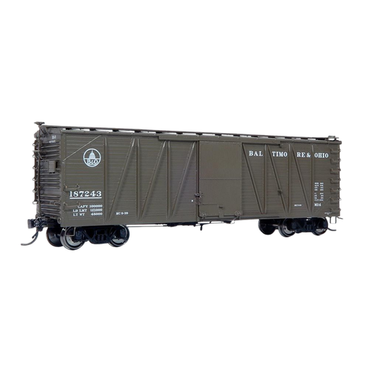 HO USRA Single-Sheathed Boxcar: B&O - 6-Pack