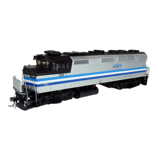 Rapido 19523 HO Scale F59PH - AMT (3stripe) #530 (DCC/Sound)