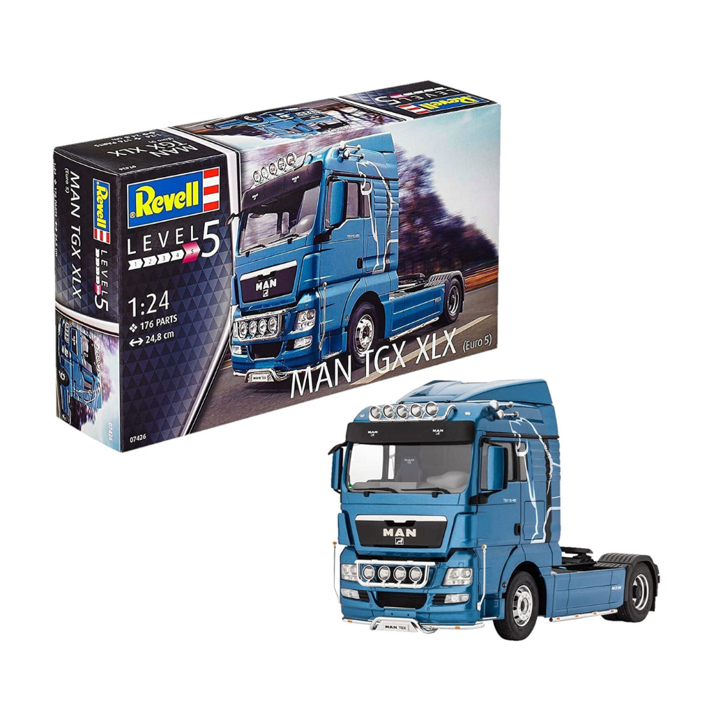Revell Germany Man TGX XLX 07426 1/24 Plastic Model Truck Kit
