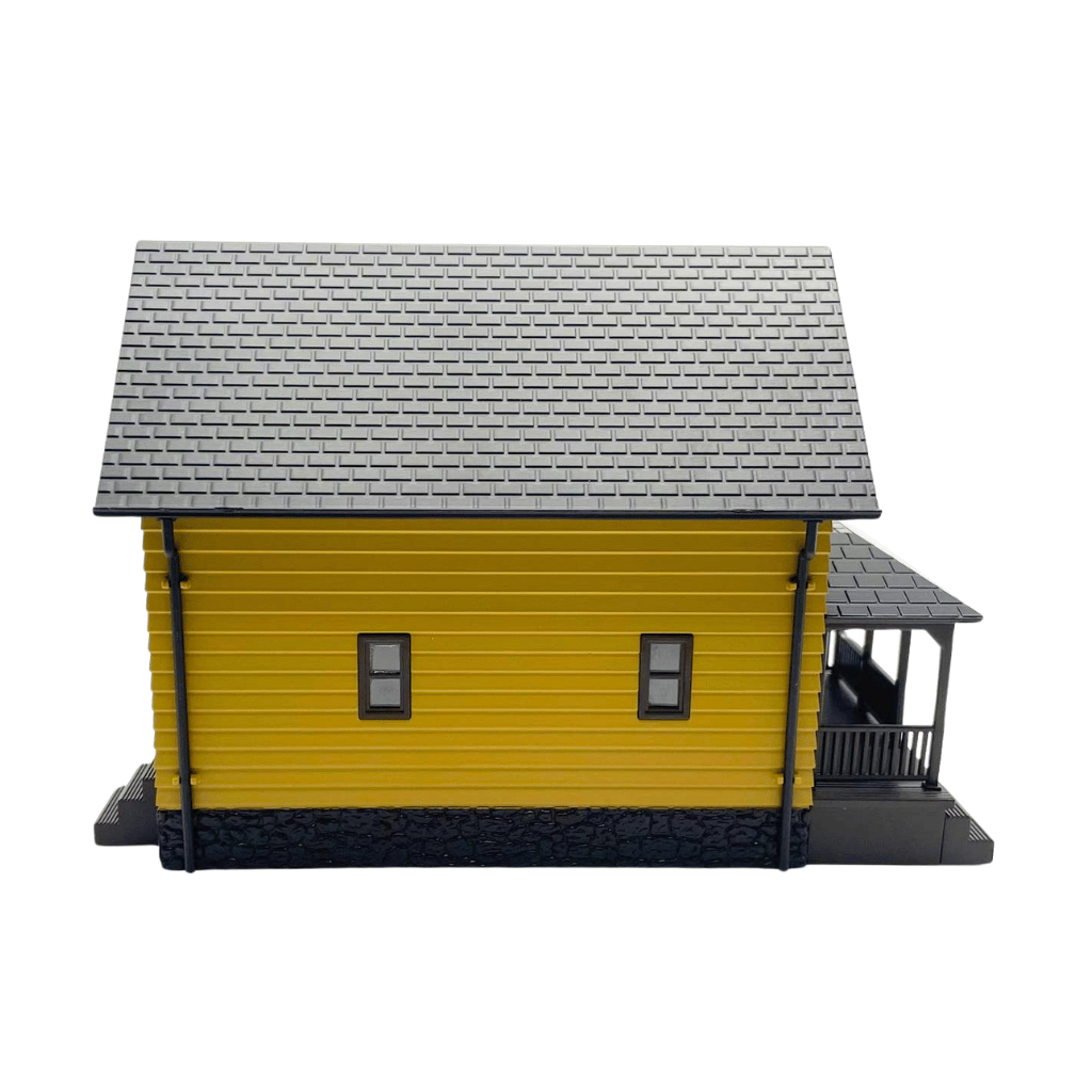 N Scale Yellow Farmhouse (Pre-Assembled)