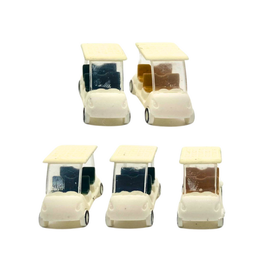 HO Scale Golf Carts (5pcs)