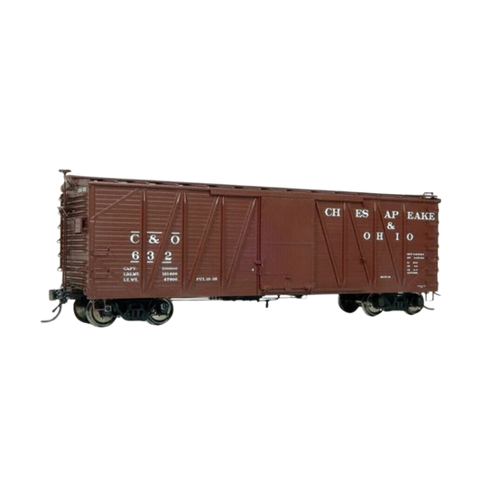 Rapido 142004 HO USRA Single-Sheathed Boxcar - C&O - 6-Pack