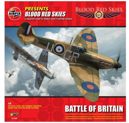 Airfix / Warlord Blood Red Skies - Battle of Britain Tabletop Board Game A1500