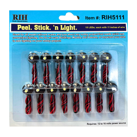 Peel Stick 'n Light - 15pcs LED