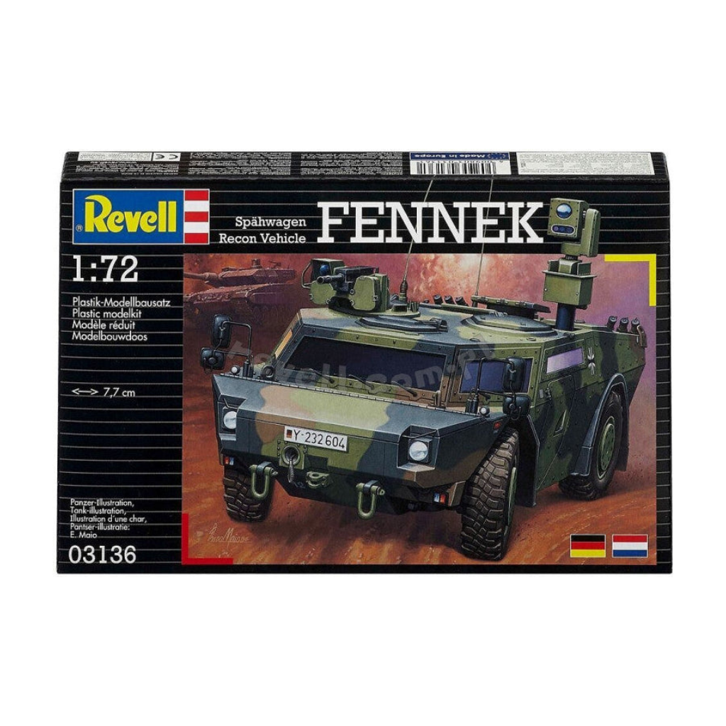 Revell #03136 1:72 Spahwagen Fennek Recon Vehicle