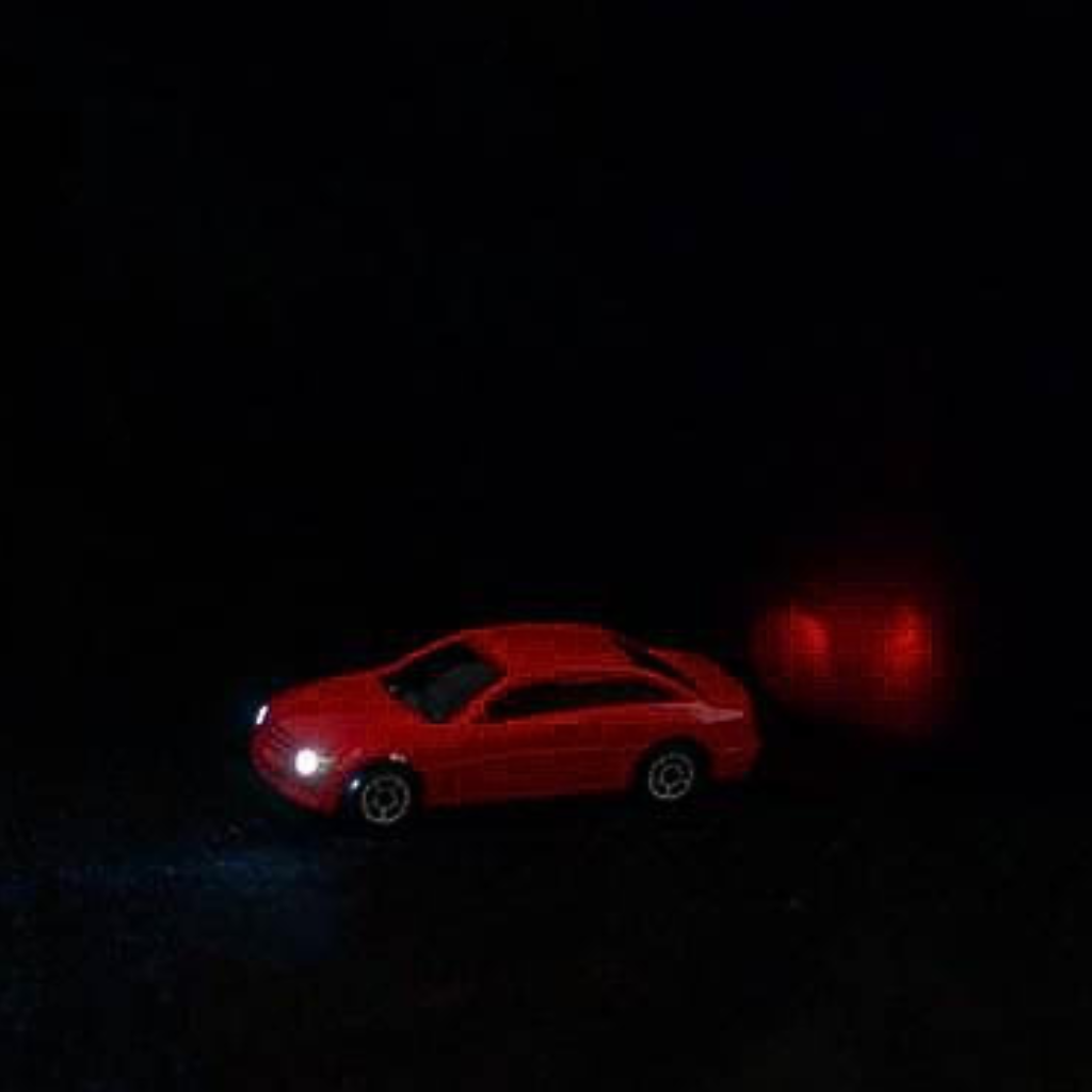 N Scale Assorted Cars with Front & Rear Lights (5pcs)