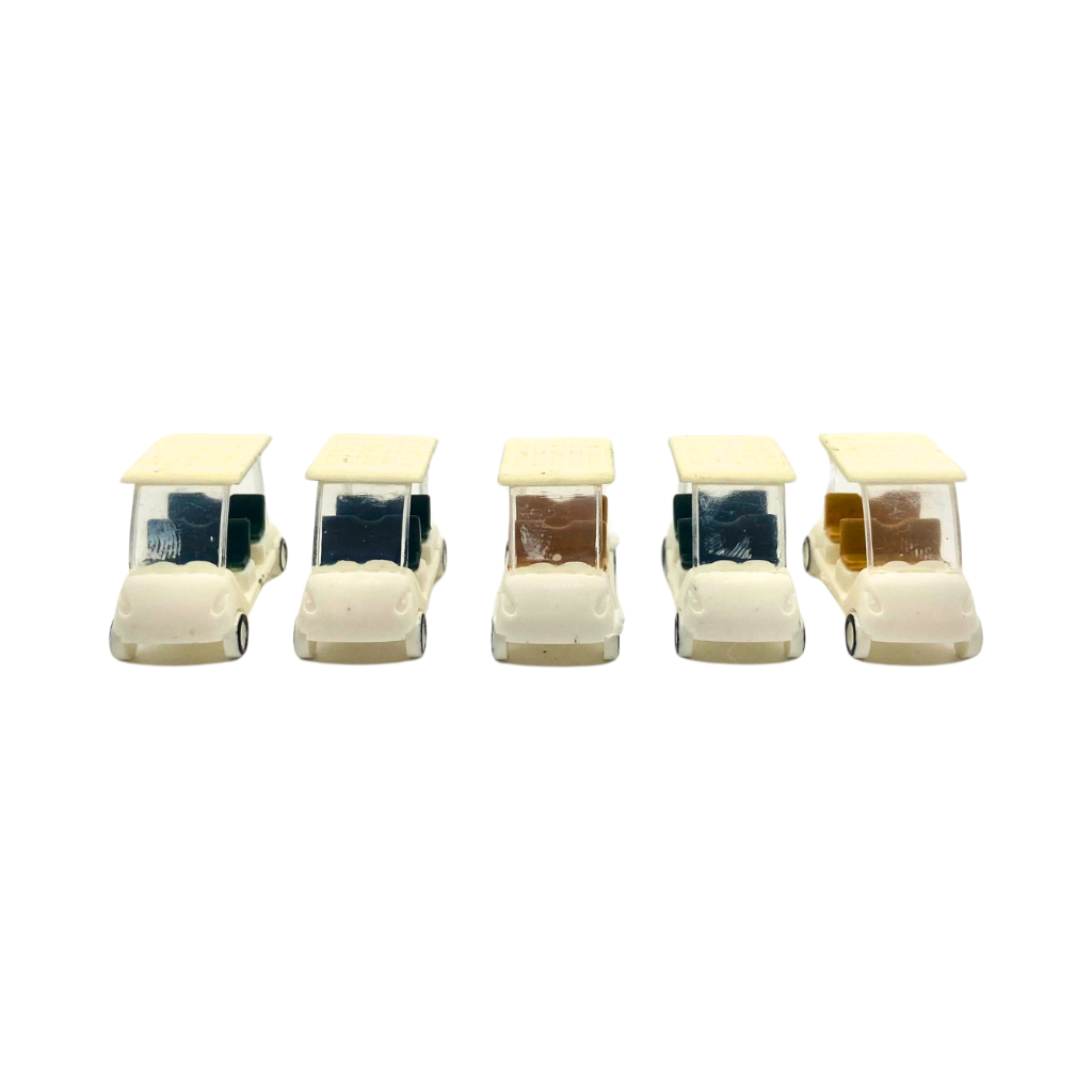 N Scale Golf Carts (5pcs)