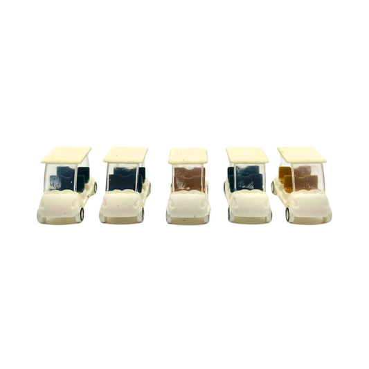 N Scale Golf Carts (5pcs)