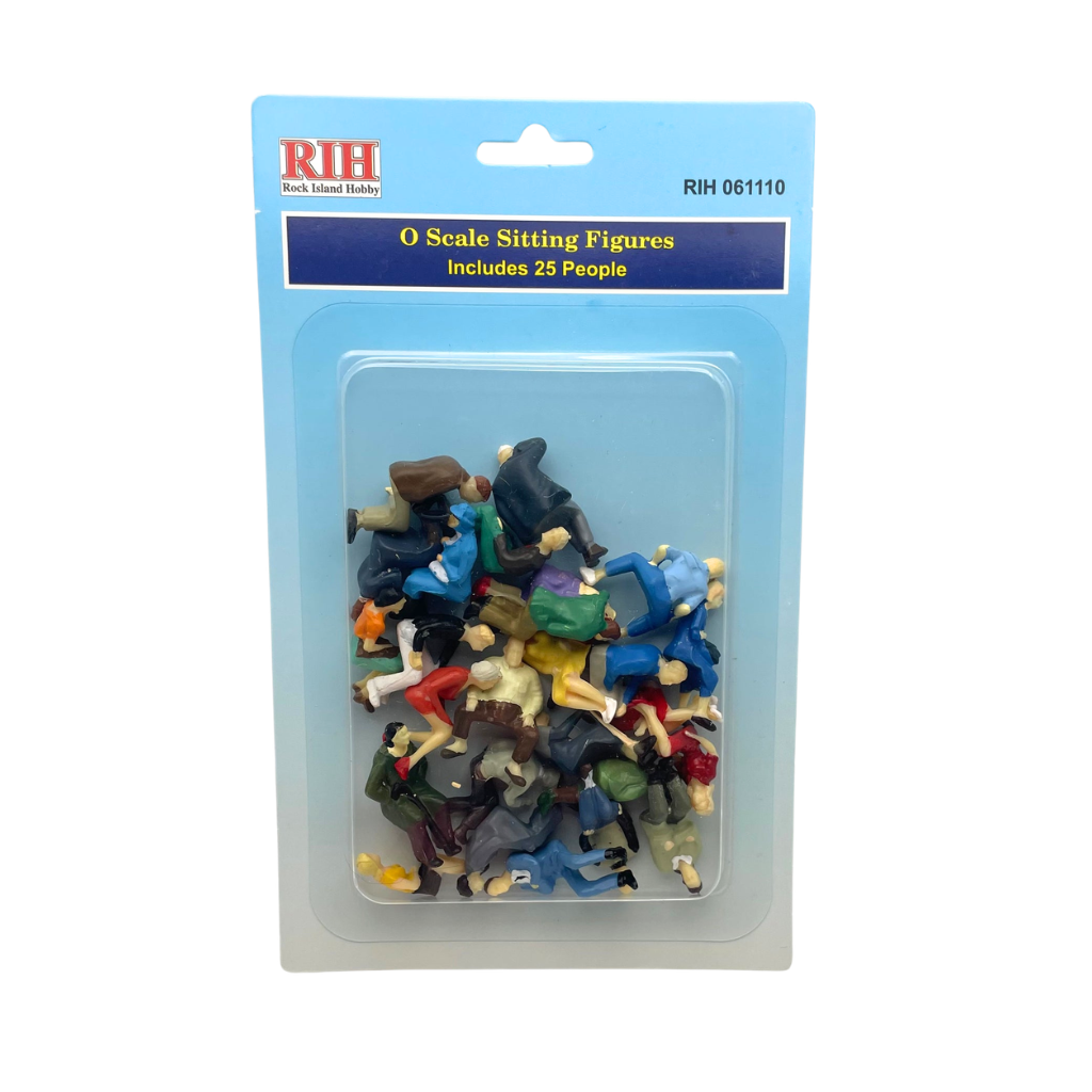 O Scale Sitting Figures