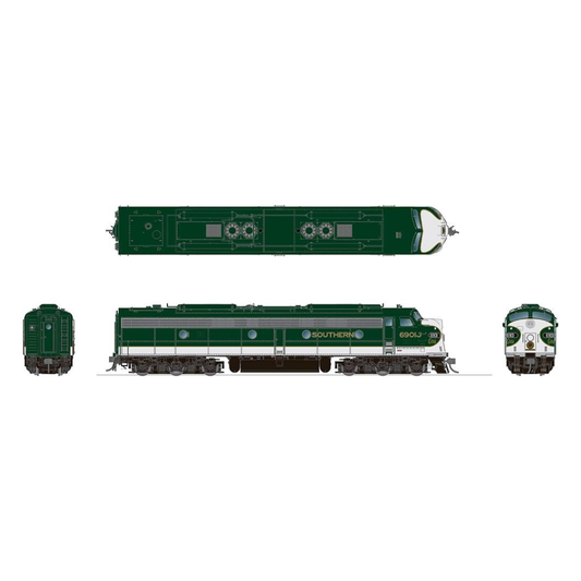 Rapido 28534 HO EMD E8A, ESU LokSound DCC Sound, Southern Railway #2925R