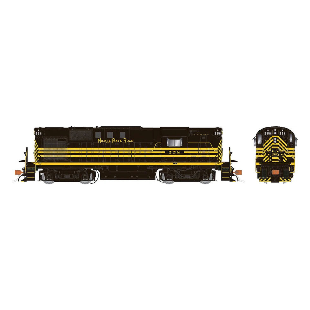 Rapido 31078 HO Scale Nickel Plate Road RS-11 Diesel Locomotive #560