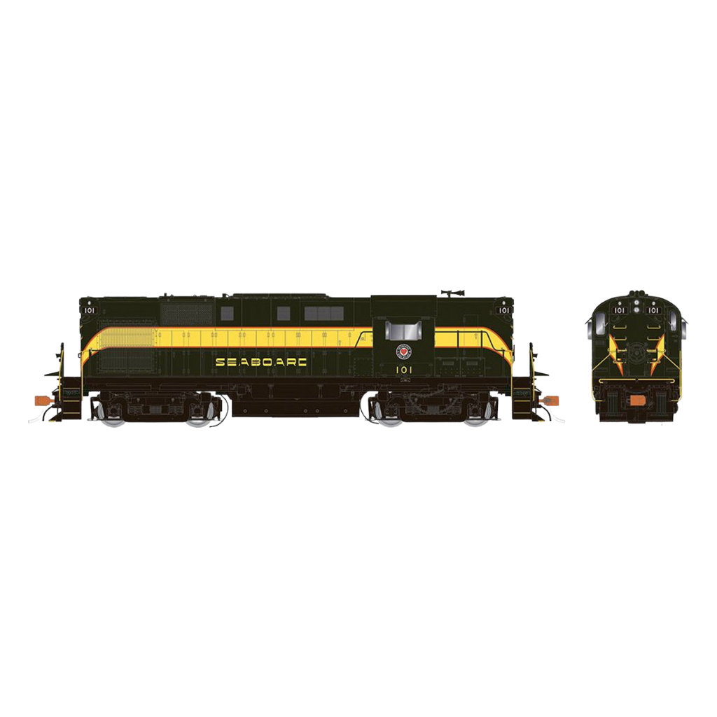Rapido Trains Inc HO 31087 DCC Ready ALCo RS-11 Locomotive Seaboard Air Line 'Delivery' SAL #102