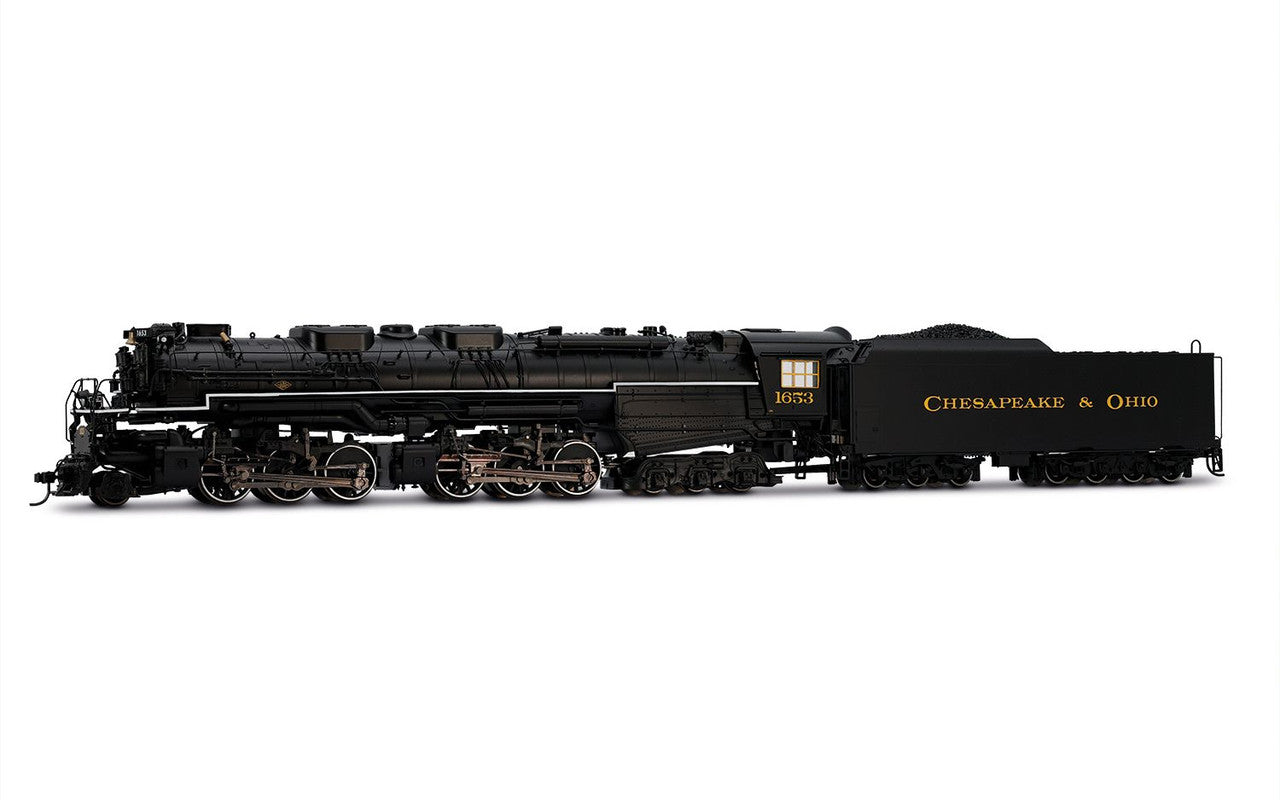 Rivarossi HO HR2952 Allegheny 2-6-6-6 Articulated Steam Locomotive, Chesapeake & Ohio #1653