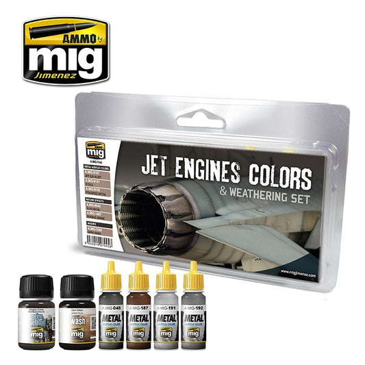 Jet Engines Colors & Weathering Set
