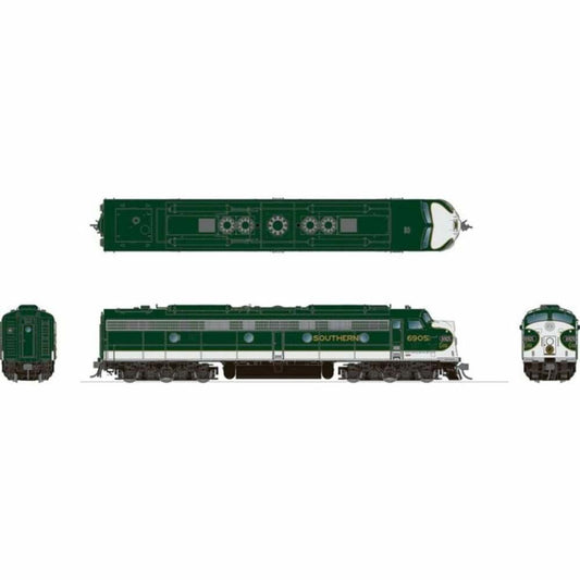 Rapido 28537 HO Scale Southern Crescent Scheme EMD E8A (DC/DCC/Sound) #6916F