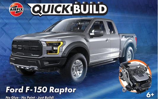 AIRFIX QUICKBUILD Ford F-150 Raptor - Grey [ARXJ6053]