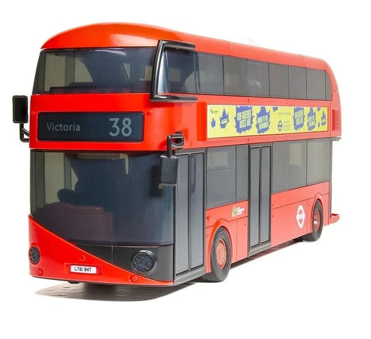 Skill 1 Model Kit Routemaster Double-Decker Bus "Transport for London" Snap Together Plastic Model Kit by Airfix Quickbuild