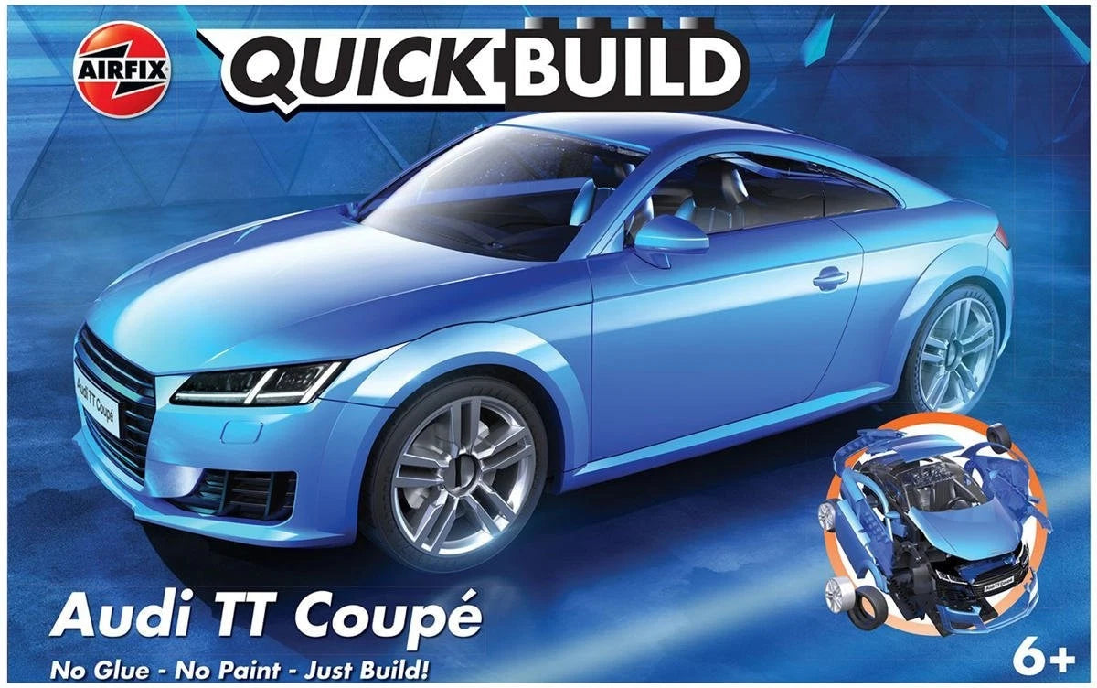 Share AIRFIX QUICKBUILD Audi TT Coupe - Blue