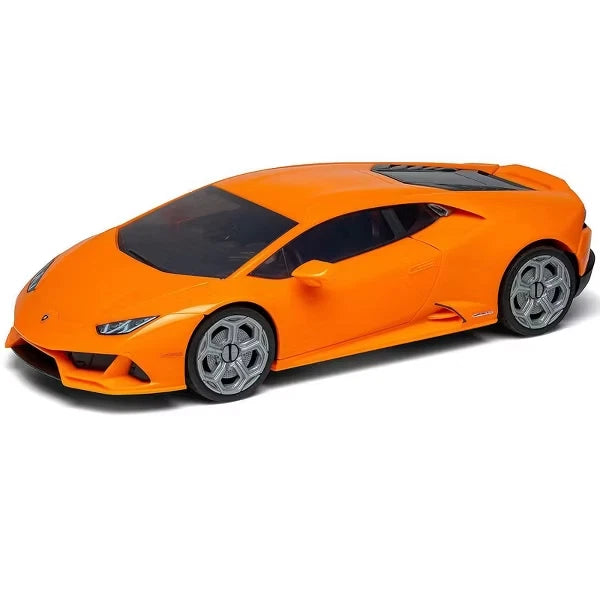 Lamborghini Huracan EVO Orange Snap Together (Skill 1) Painted Plastic Model Car