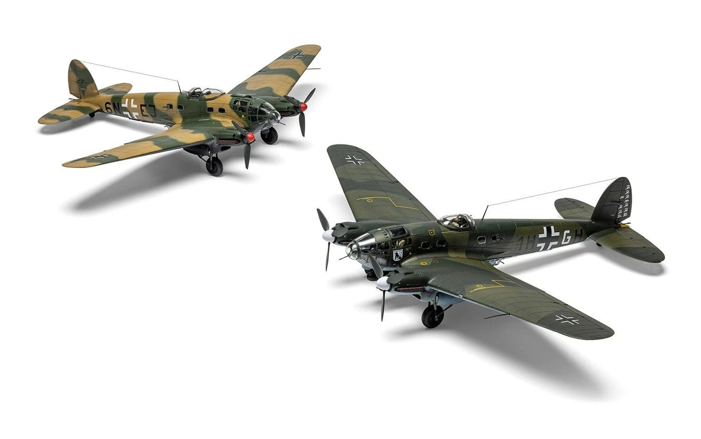 Airfix Heinkel He111 H-6 1:72 Scale Plastic Model Airplane Kit A07007C