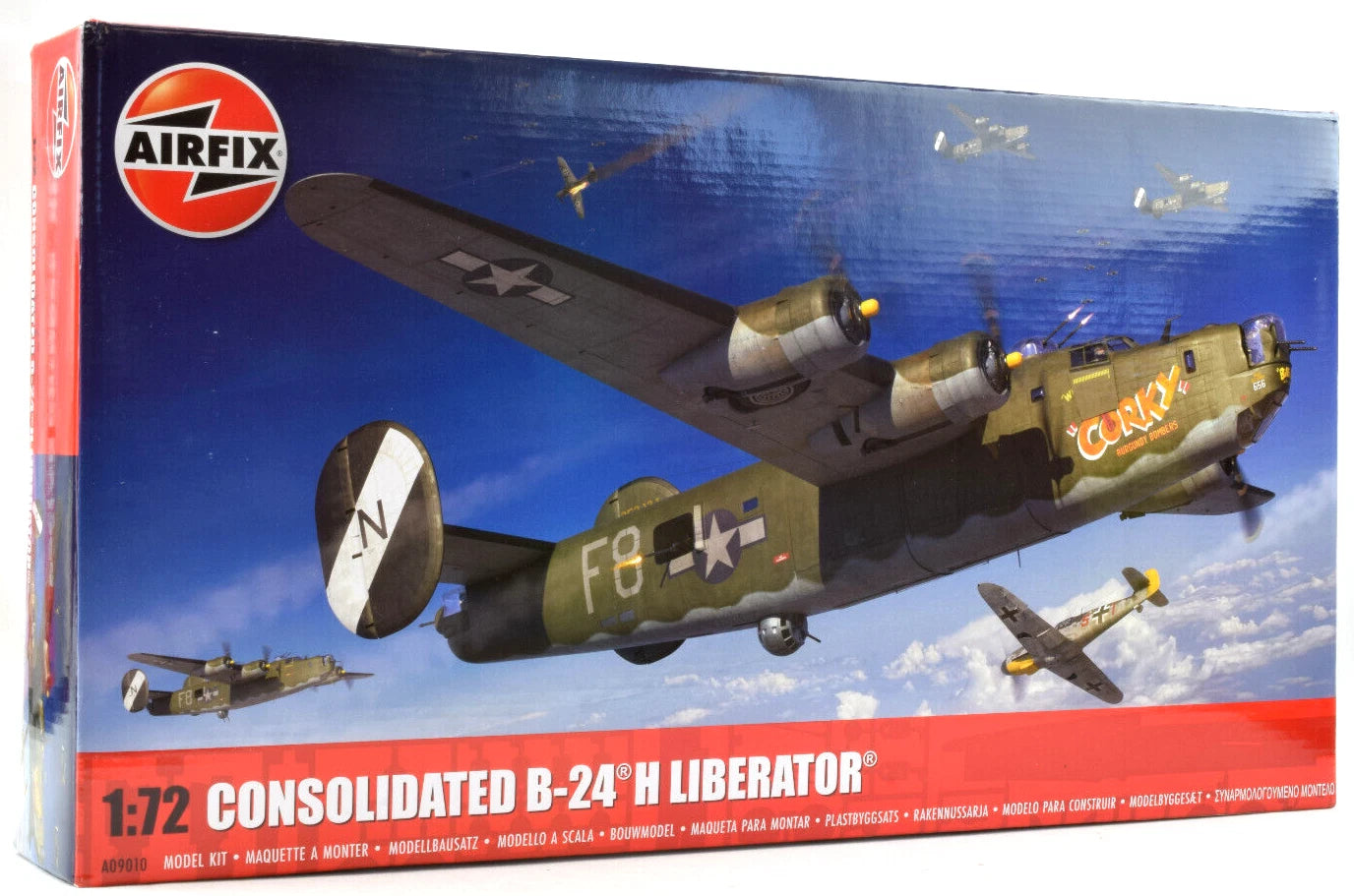 Airfix Consolidated B-24H Liberator 1:72 Scale Plastic Model Kit A09010