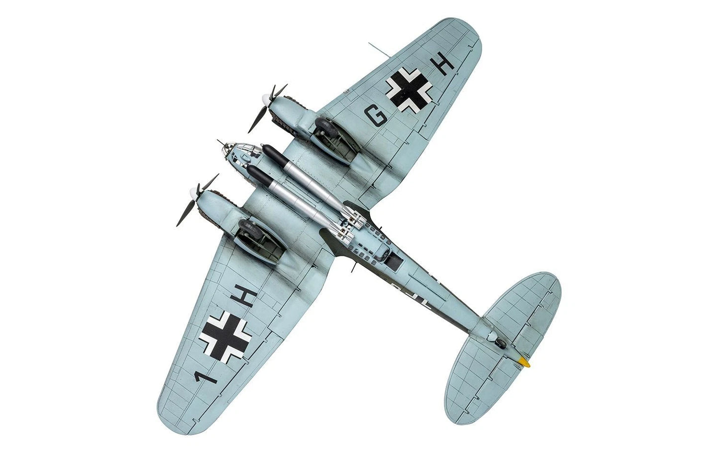 Airfix Heinkel He111 H-6 1:72 Scale Plastic Model Airplane Kit A07007C