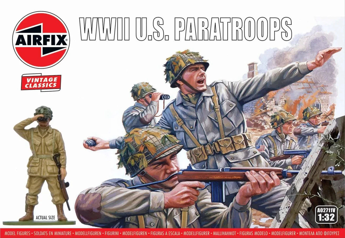 Airfix Model 1/32 British Infantry 1939-45 Fair/NM