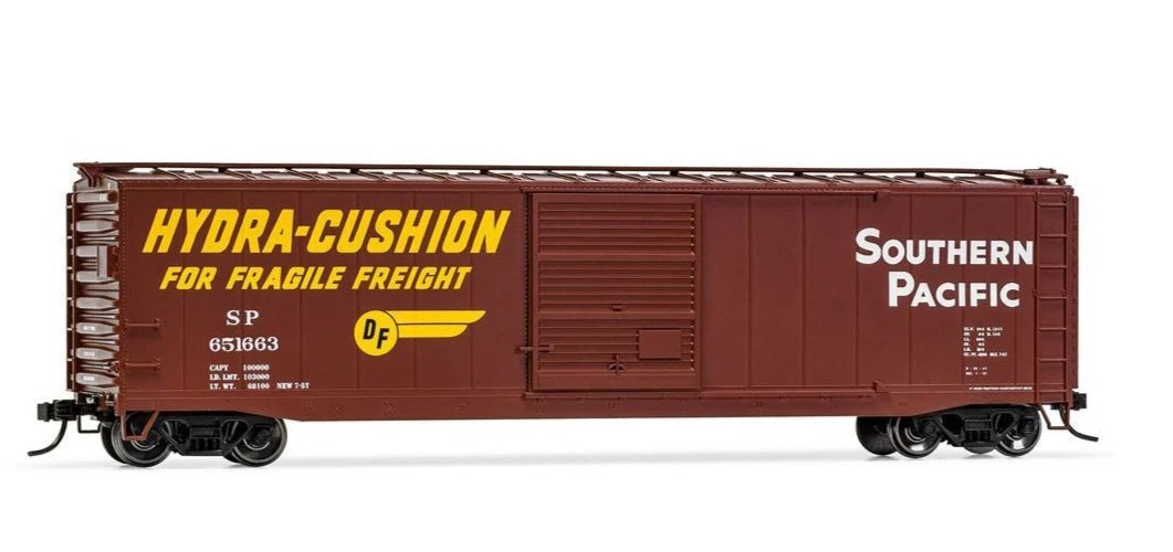 Rivarossi Southern Pacific Railroad Box Car Running #4 HO Train Car HR6585D