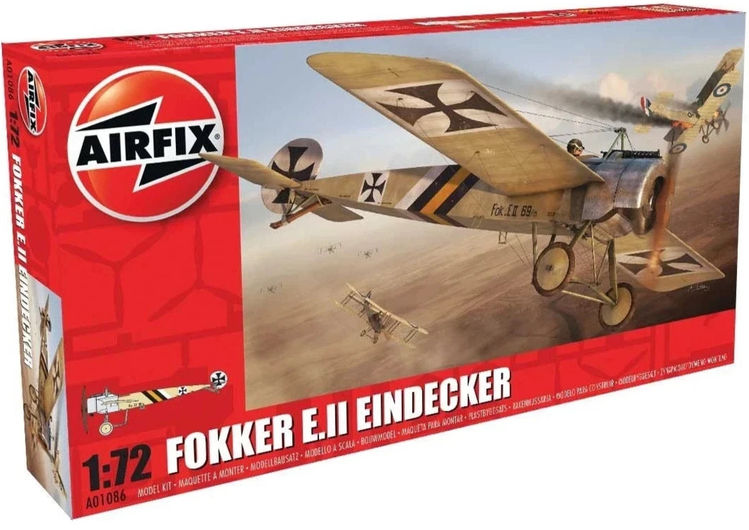 1/72 Airfix Fokker E.II Eindecker Plastic Model kit
