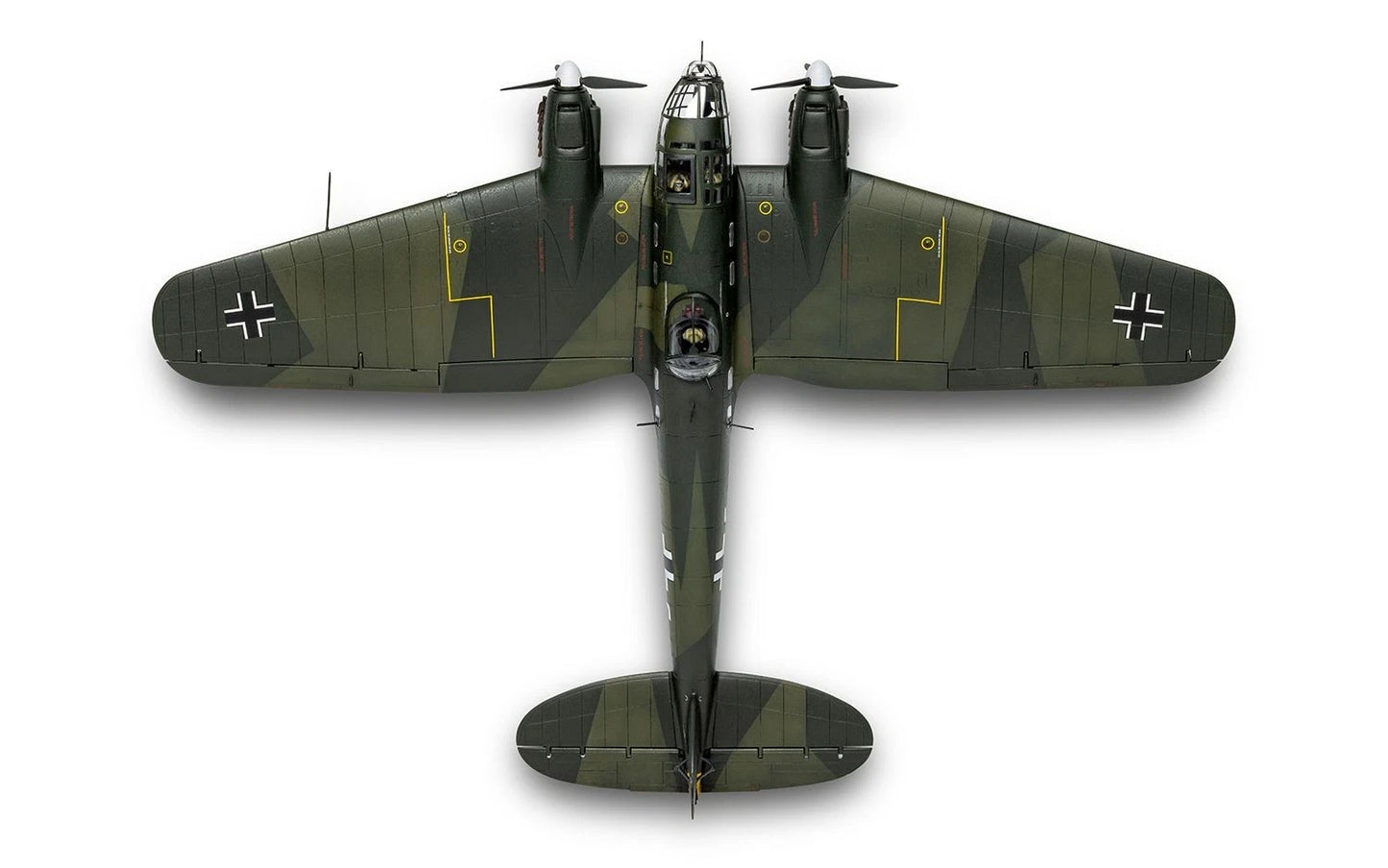 Airfix Heinkel He111 H-6 1:72 Scale Plastic Model Airplane Kit A07007C