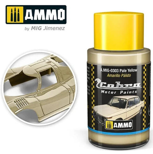 AMMO By Mig 0303 Cobra Motor Color - Pale Yellow
