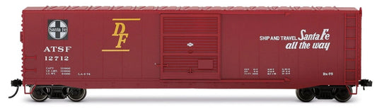 ATSF, sliding door boxcar "San Francisco Chief" without roof walkway, #12712