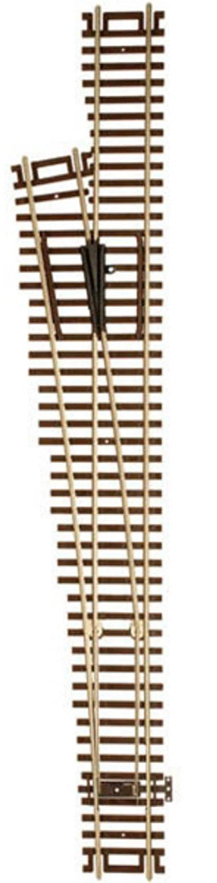 Atlas #563 Left Hand #6 Custom-Line Turnout Track Code 83 Rails HO Scale